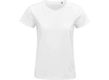 Sols - T-Shirt "Pioneer"" In Cotonelogico Da Donna PC5342 (M) (Bianco)"
