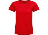 Sols - T-Shirt "Pioneer"" In Cotonelogico Da Donna PC5342 (M) (Rosso)"