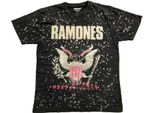 Ramones - Maglietta "Eagle"" Per Uomo/Donna Unisex RO5253 (L) (Nero)"