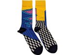 The Strokes - Calzini "Angles"" Per Uomo/Donna Unisex RO5271 (40,5 Eu - 45,5 Eu) (Giallo/Nero/Bianco)"