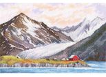 Set Di Punti Croce Rto "Meraviglioso Nord. Spitsbergen"", Schema A Contare, 28,5X19,5Cm"