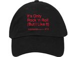 The Rolling Stones - Cappellino Da Baseball "It's Only Rock N Roll"" Per Uomo/Donna Unisex RO3322 (Taglia Unica) (Nero)"