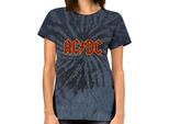 Ac/Dc - Maglietta Logo Per Uomo/Donna Unisex RO3480 (Xxl) (Nero)