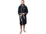 Korn - Vestaglia Per Uomo/Donna Unisex RO3479 (L - Xl) (Nero/Bianco)