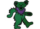 Grateful Dead - Orsi Danzanti - Toppa Da Stirare - Cotone RO3863 (Taglia Unica) (Verde)