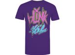 Blink 182 - Maglietta Logo Per Uomo/Donna Unisex RO690 (Xl) (Viola)
