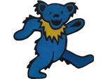 Grateful Dead - Orsi Danzanti - Toppa Da Stirare - Cotone RO3863 (Taglia Unica) (Blu)