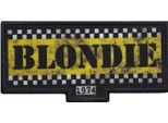 Blondie - Taxi - Toppa Da Stirare RO3981 (Taglia Unica) (Giallo/Nero)