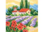 Kit Punto Croce Rto "Summer Colors Iii"", Contato, Fai Da Te, 11X11Cm"
