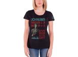 Maglietta John Lennon - "Live In New York City"" Da Donna RO3053 (Xxl) (Nero)"