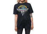 Van Halen - Maglietta "World Tour '78"" Per Uomo/Donna Unisex RO3687 (S) (Nero)"