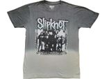 Slipknot - Maglietta Colour Dipped Per Uomo/Donna Unisex RO3867 (Xxl) (Grigio)
