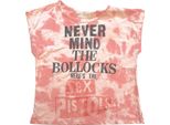 Sex Pistols - Top Corto "Never Mind The Bollocks"" Donna RO4006 (L) (Rosa)"