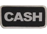 Johnny Cash - Taglia Standard - Patch - Cotone RO4403 (Taglia Unica) (Nero/Bianco)