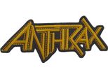 Anthrax - Logo - Toppa Da Stirare RO4082 (Taglia Unica) (Giallo)