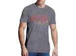 Ac/Dc - Maglietta Uomo/Donna Unisex RO4578 (Xl) (Antracite)
