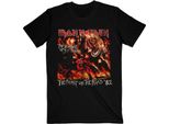 Iron Maiden - Maglietta "Number Of The Beast On The Road"" Per Uomo/Donna Unisex RO4590 (L) (Nero)"