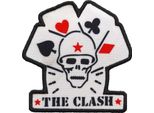 The Clash - Carte - Toppa Da Stirare RO4126 (Taglia Unica) (Nero/Rosso/Bianco)