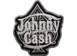 Johnny Cash - Spade - Toppa Da Applicare Con Il Ferro - Cotone RO4433 (Taglia Unica) (Nero/Grigio)