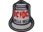 Ac/Dc - Taglia Standard - Toppa "Hells Bells"" - Cotone RO4386 (Taglia Unica) (Bianco/Nero/Rosso)"
