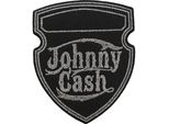 Johnny Cash - Toppa Da Applicare Con Il Ferro - Cotone RO4409 (Taglia Unica) (Nero/Grigio)