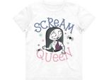 Nightmare Before Christmas - Maglietta "Scream Queen"" Per Bambina RO4660 (128) (Bianco)"