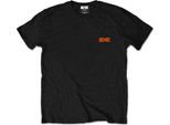 Ac/Dc - Maglietta Logo Per Uomo/Donna Unisex RO188 (S) (Nero)