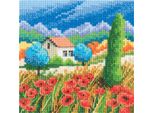 Kit Punto Croce Rto "Summer Colors Ii"", Contato, Fai Da Te, 11X11Cm"