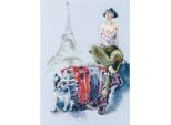 Kit Punto Croce Rto "In Francese"", Contato, Fai Da Te, 25X35,5 Cm"