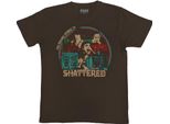 The Rolling Stones - Maglietta "Some Girls Shattered"" Per Uomo/Donna Unisex RO5610 (Xl) (Marrone)"