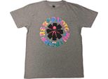 Red Hot Chilli Peppers - Maglietta Da Uomo/Donna Unisex RO5619 (Xxl) (Grigio)