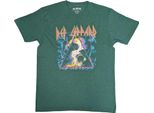 Def Leppard - Maglietta "Hysteria"" Per Uomo/Donna Unisex RO5617 (S) (Verde)"