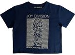 Joy Division - "Unknown Pleasures"" Kurzes Top FüR Damen RO5637 (M) (Jeansblau)"