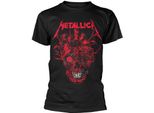 Metallica - Maglietta "Heart Skull"" Per Uomo/Donna Unisex PH1240 (S) (Nero)"