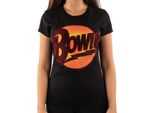David Bowie - Maglietta Logo "Diamond Dogs"" Per Donna RO3263 (Xl) (Nero)"