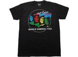 Queen - Maglietta "Hot Space Tour '82"" Per Uomo/Donna Unisex RO5630 (S) (Nero)"