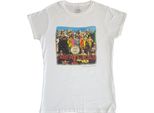 The Beatles - Maglietta "Sgt Pepper"" Da Donna RO5622 (S) (Bianco)"
