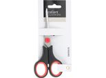 Forbici Excellent Houseware, Acciaio Inossidabile, 14 Cm, Rosso