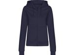 Awdis - Felpa Con Cappuccio A Zip Intera Da Donna PC5172 (M) (New French Navy Blue)