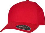Flexfit - Cappellino Da Baseball "Nu"" PC5357 (S - M) (Rosso)"