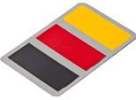 Trucco Del Ventilatore "Card"" Germania Germania Colori Germania Colori"