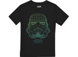 Star Wars - Maglietta Per Ragazzi TV1908 (152-158) (Nero)