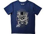 Guns N Roses - Maglietta "Faded Skull"" Per Uomo/Donna Unisex RO5310 (M) (Blu)"