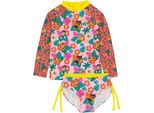 Paw Patrol - Costume Da Bagno A Due Pezzi Per Bambina NS7144 (122) (Rosa/Verde)