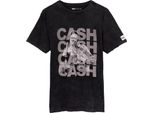 Johnny Cash - Maglietta Da Uomo/Donna Unisex NS7161 (M) (Nero)