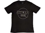 Fleetwood Mac - Maglietta "Classic"" Hi-Build Per Uomo/Donna Unisex RO5455 (M) (Nero)"