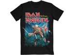 Iron Maiden - Maglietta "The Trooper"" Per Uomo/Donna Unisex RO5473 (L) (Nero)"