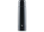 Borraccia Thermos Blumtal® Da 1 Litro Nera - Senza Bpa, In Acciaio Inox, A Prova Di Perdite, Per Bevande Calde E Fredde
