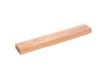 Vidaxl Mensola A Muro Marrone Chiaro 60X10X4 Cm In Legno Massiccio Di Rovere Trattato