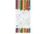 Unique Party - Sacchetti Per Feste In Cellophane A Nastro Confezione Da 20 SG23556 (Taglia Unica) (Colorati)